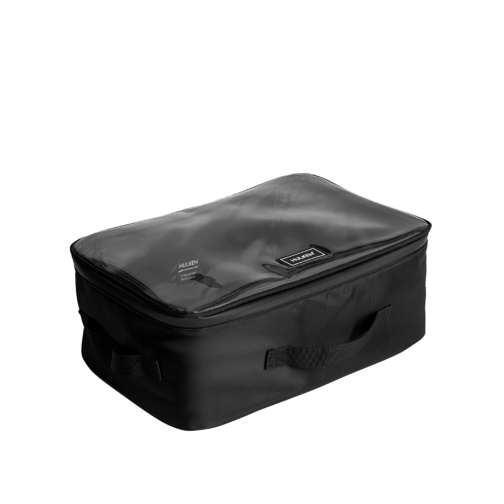 Black travel bag 