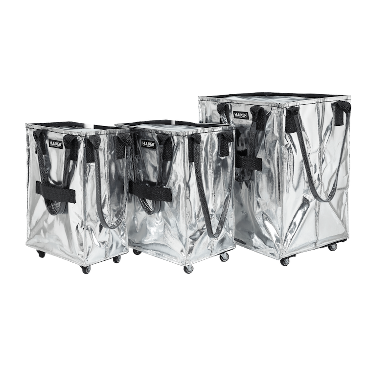 Hulken silver tote bag in 3 sizes