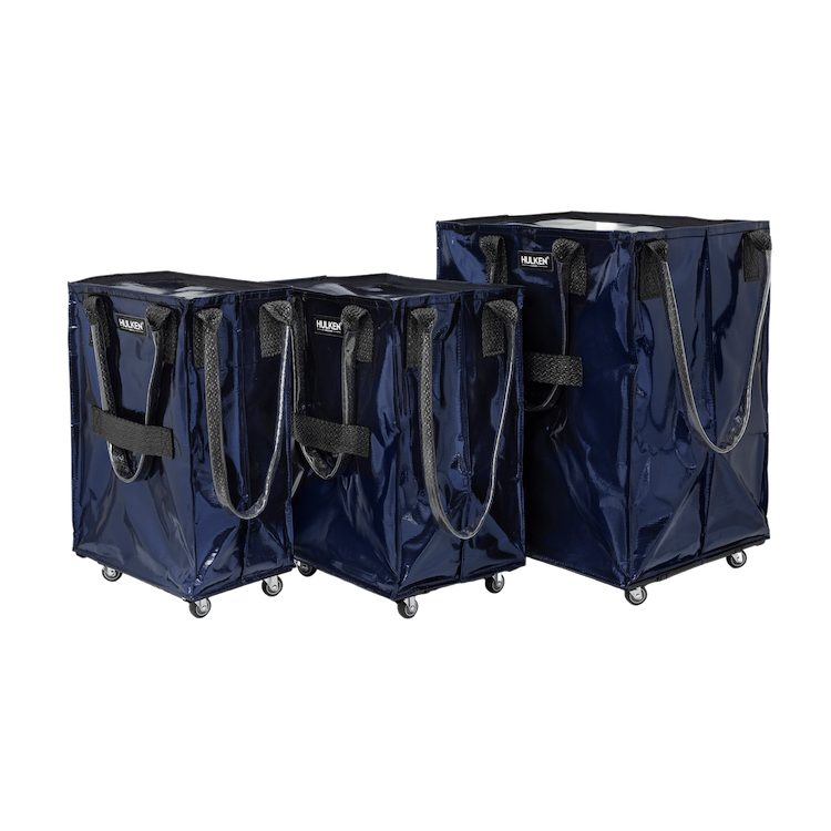 Hulken midnight blue tote bag in 3 sizes