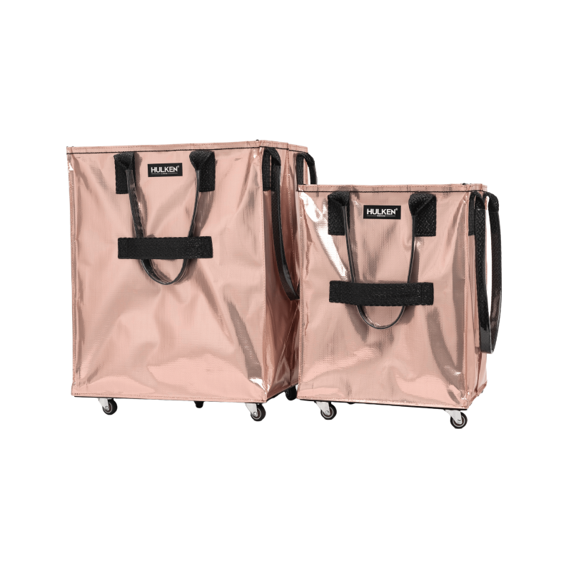 Rose gold tote bags