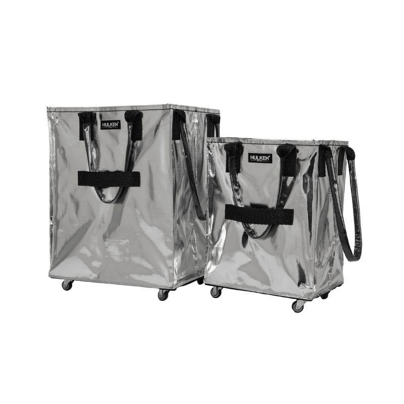Hulken Silver tote bags