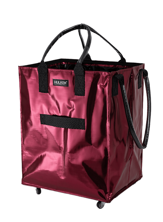 Cosmic red tote bag